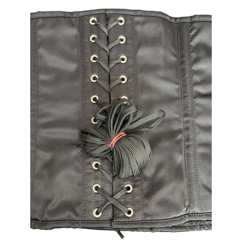 Fox & Royal City Chic Black Betty Trim Underbust Corset Sz 34 (39/40" Waist) NEW - Picture 16 of 16